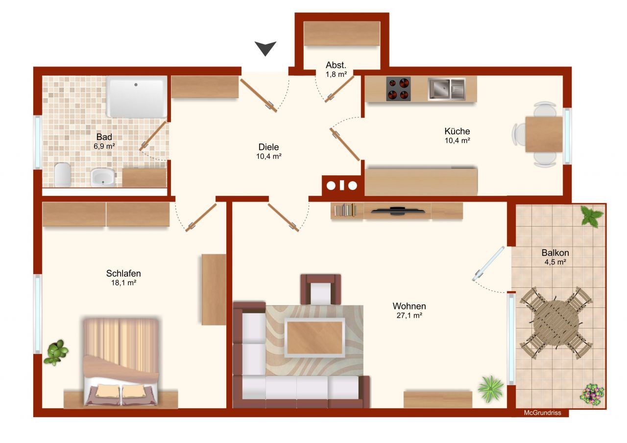 VERKAUFT - Altersgerechtes Wohnen in der Kurstadt Bad Rodach!
