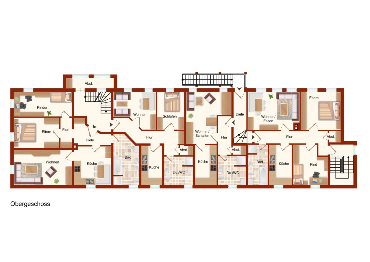 VERKAUFT - Kapitalanlage in 8 Wohneinheiten - vollvermietetes Mehrfamilienhaus