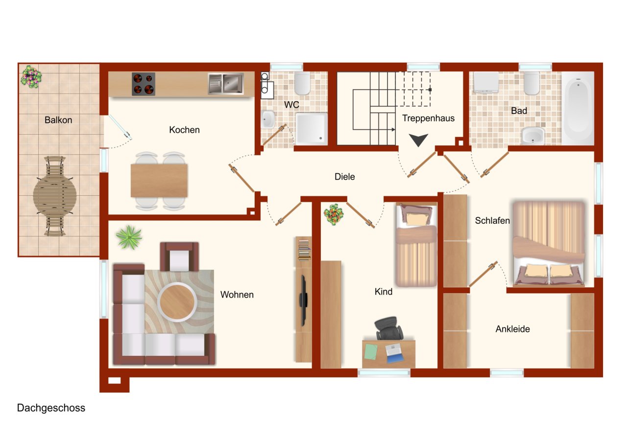VERKAUFT - Modernisierte Eigentumswohnung im Zentrum Rödentals! 