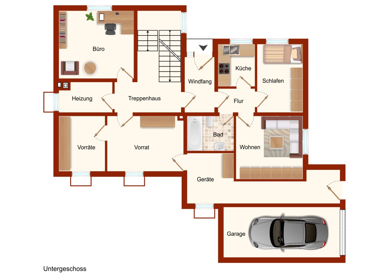 VERKAUFT -Großzügig Leben - Einfamilienhaus mit ELW am Mahnberg!