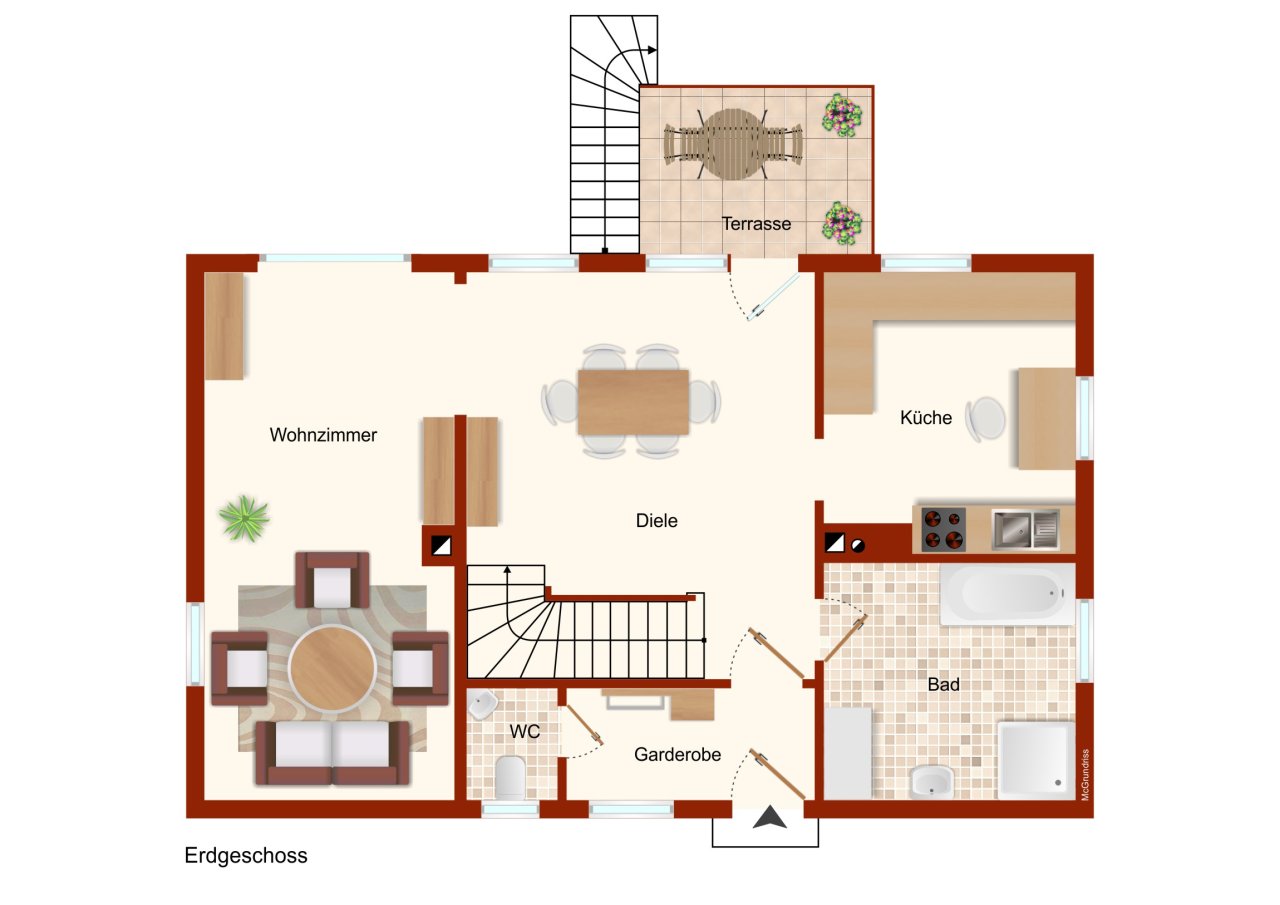 VERKAUFT - Lage, Lage, Lage! Hübsches Einfamilienhaus mit traumhaftem Blick bis zum Staffelberg!