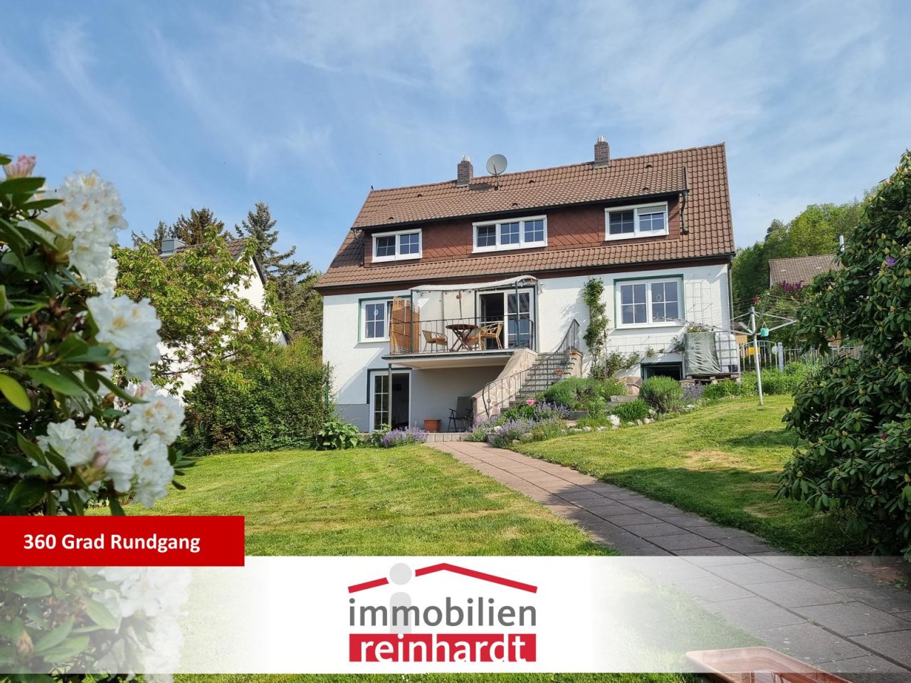 VERKAUFT - Lage, Lage, Lage! Hübsches Einfamilienhaus mit traumhaftem Blick bis zum Staffelberg!