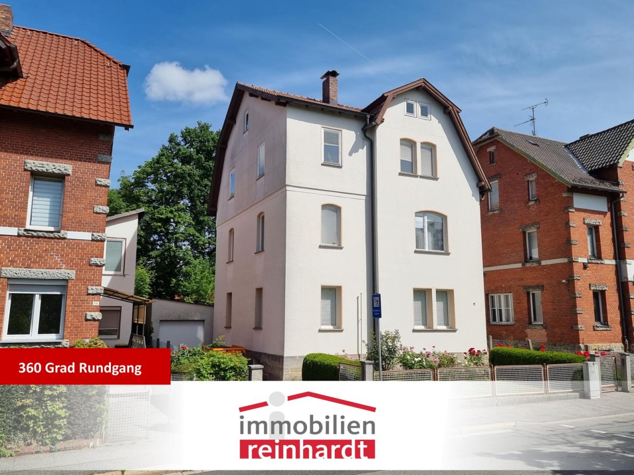 VERKAUFT - 3-Familienwohnhaus mit tollem Garten/Bauplatz und Veste-Blick in der Stadt