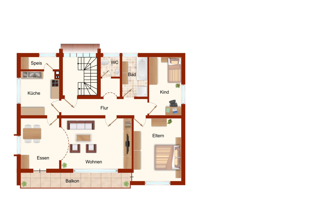 VERKAUFT - Äußerst gepflegtes Zweifamilienhaus in zentraler, ruhiger Lage!
