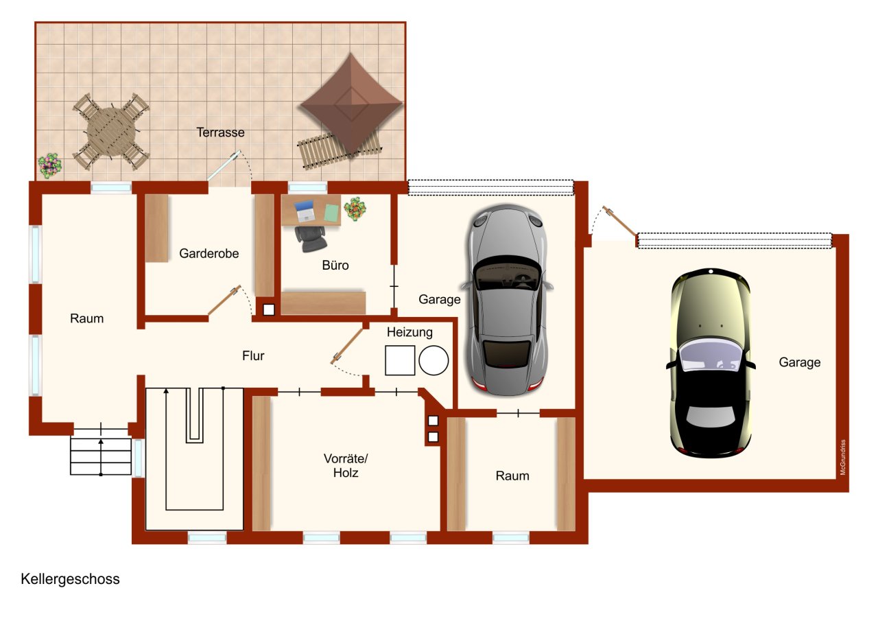 VERKAUFT - Charmantes Einfamilienhaus mit Flair, See-Blick sowie 9 Garagen auf 1.692 m² Grund
