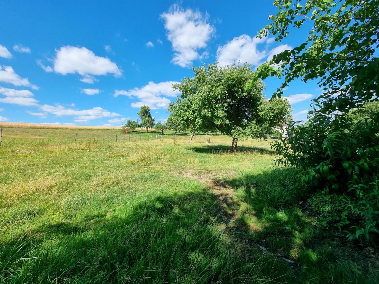 VERKAUFT - Ökologisch sanierter Dreiseithof auf ca. 2000 m² Grund südlich von Coburg!