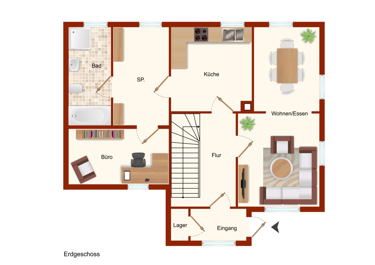 VERKAUFT - Massives Einfamilienhaus mit tollem Fernblick!