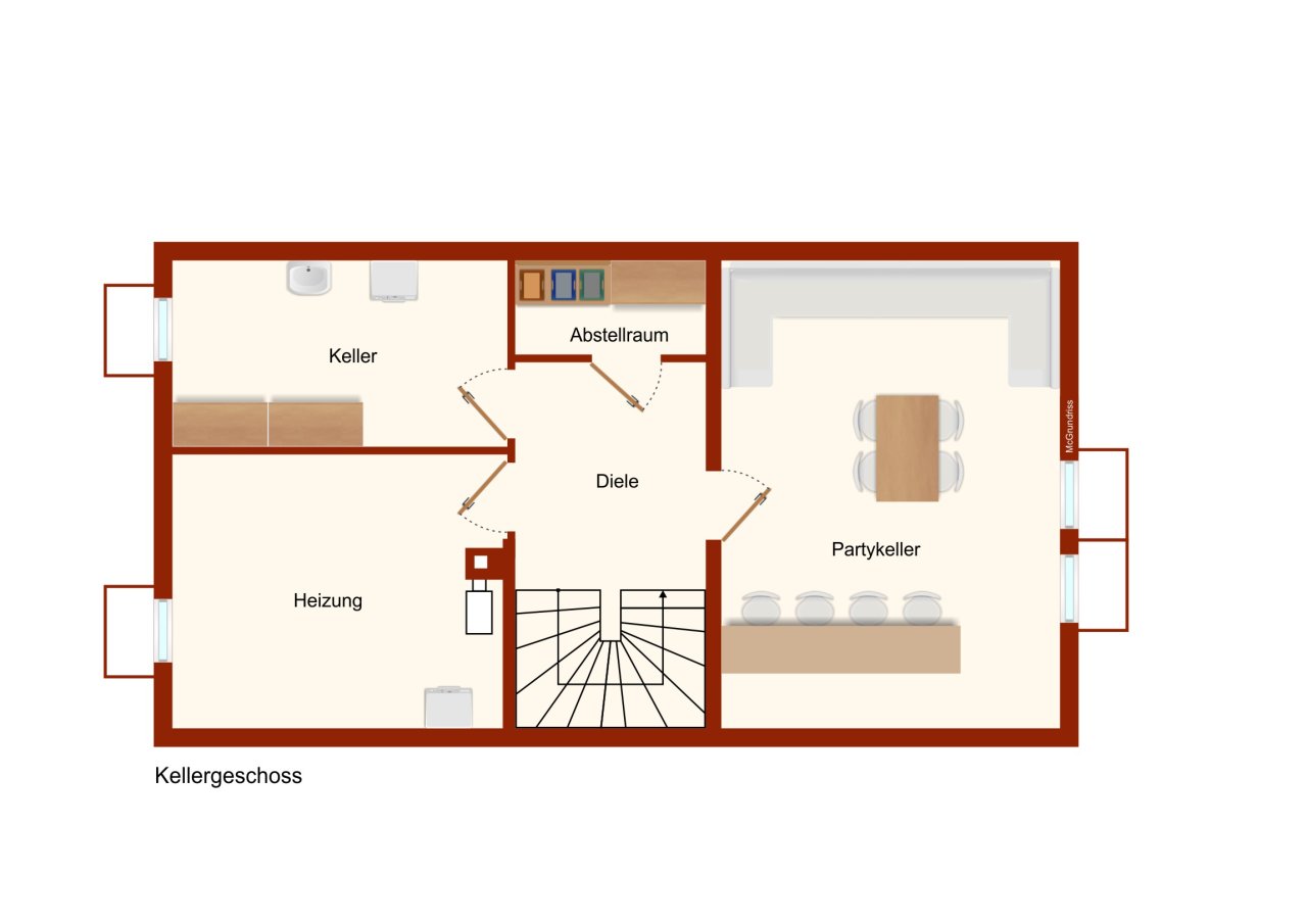 VERKAUFT - Modernisiertes Reihenhaus mit Garage in angenehm ruhiger Top-Lage von Dörfles-Esbach!