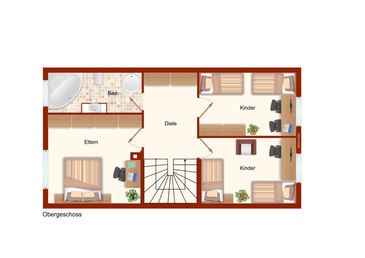 VERKAUFT - Modernisiertes Reihenhaus mit Garage in angenehm ruhiger Top-Lage von Dörfles-Esbach!