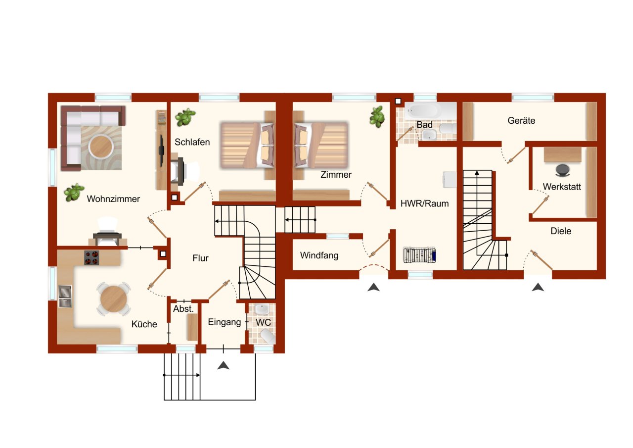 VERKAUFT-Endlich Platz für jeden - großzügiges Wohnhaus in Neuensorg!