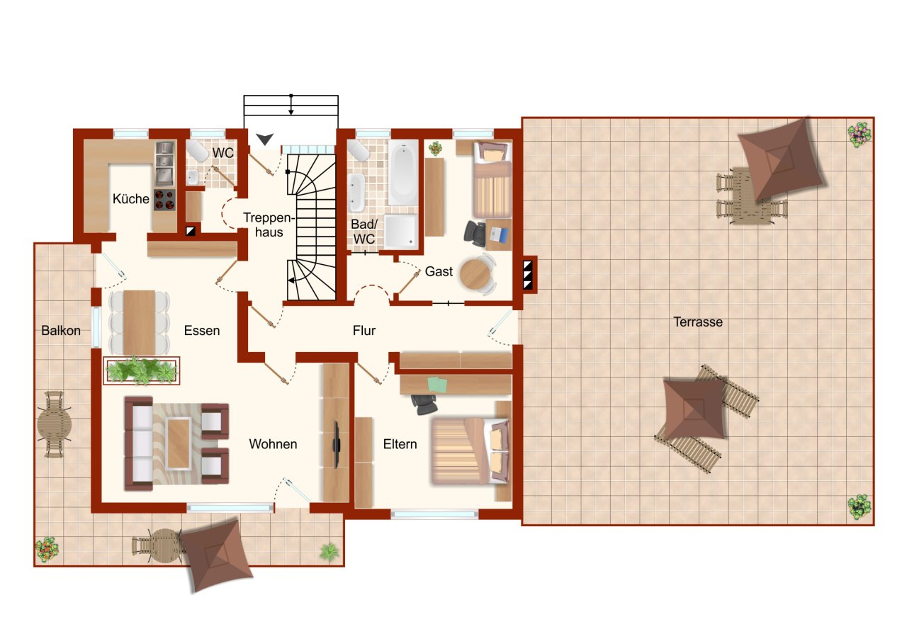 VERKAUFT - Mehr Raum, mehr Möglichkeiten: Mehrgenerationen-Anwesen für Ihre Wohnträume!