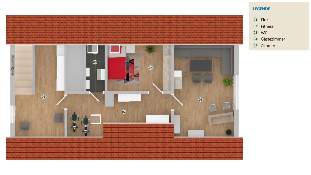 VERKAUFT - Harmonisches Wohnhaus mit faszinierender Dachterrasse!