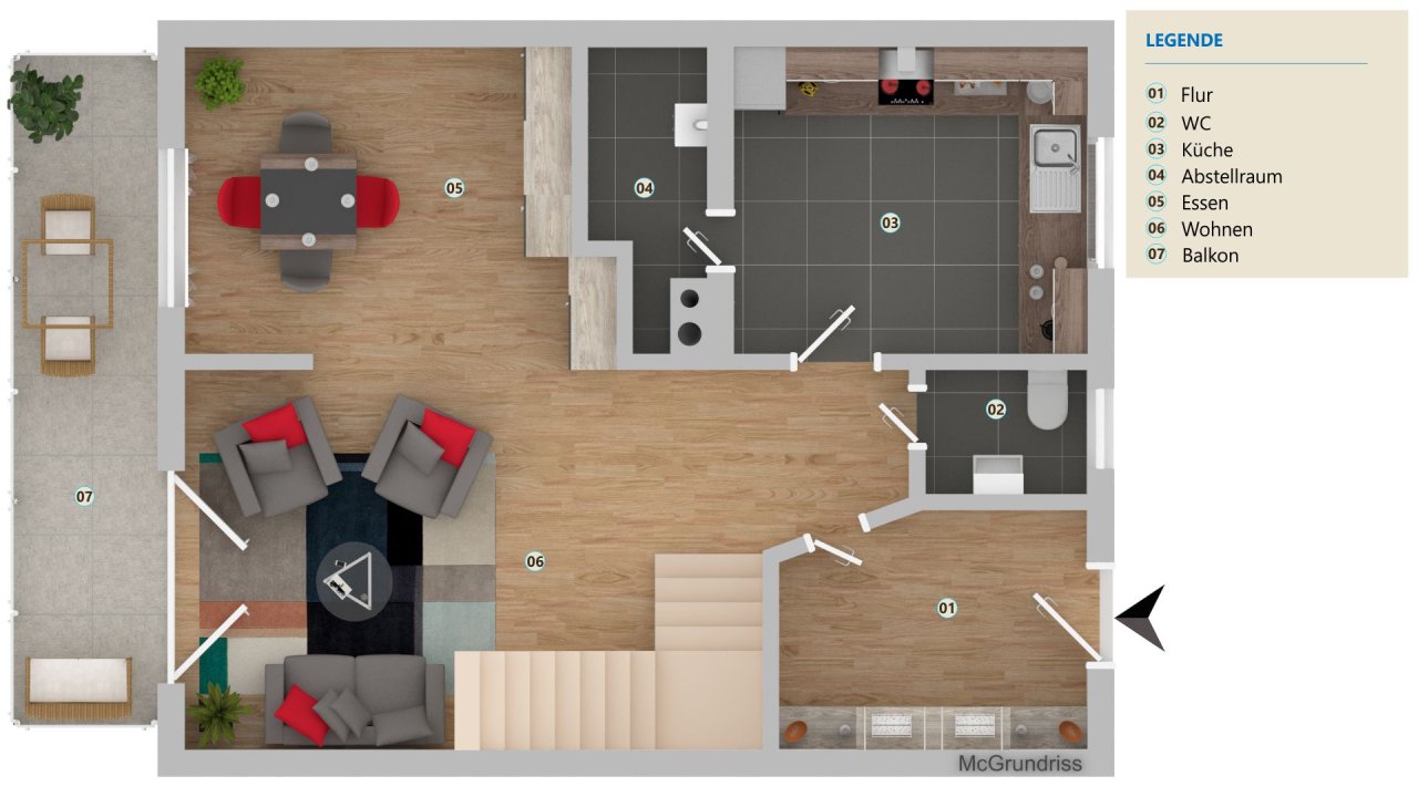 VERKAUFT - Ihr Gefühl vom Eigenheim – tolle Wohnung mit eigenem Garten!