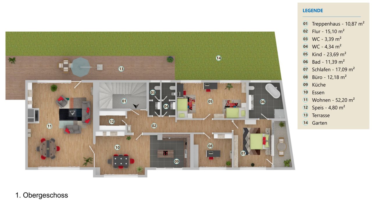 VERKAUFT - Einzigartiges Wohnen mit paradiesischem Garten & 2 Garagen!