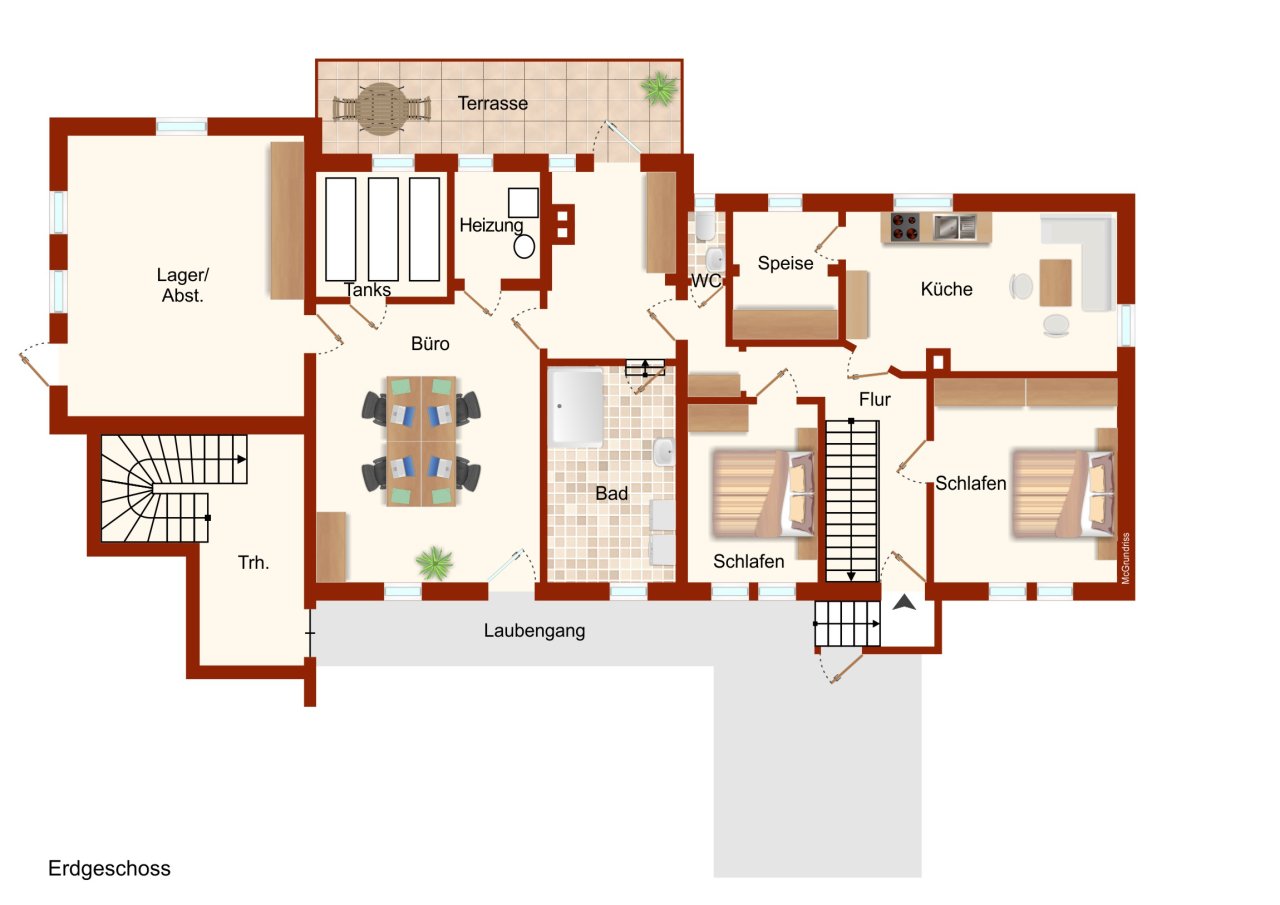  Wohnhaus in Top-Zustand auf ca. 1.200 m² Grund, Nähe Coburg!