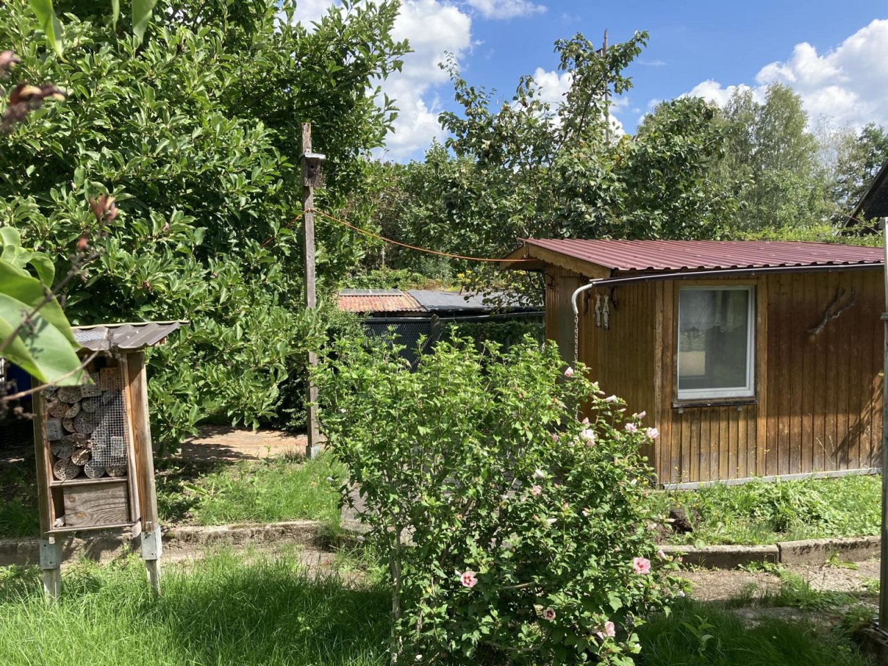 VERKAUFT - Hübsches Haus mit 2 Balkonen, Dachterrasse, Nebengebäude und schönem Garten