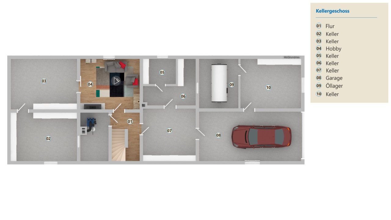VERKAUFT - Hübsches Haus mit 2 Balkonen, Dachterrasse, Nebengebäude und schönem Garten