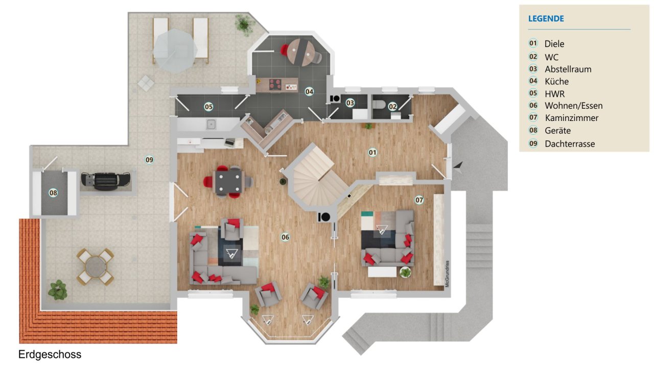 VERKAUFT - Elegantes Wohnen in Perfektion: Ihr Traumhaus erwartet Sie!