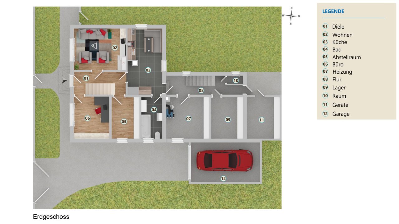 VERKAUFT-Familienfreundliches Einfamilienhaus mit großem Garten!