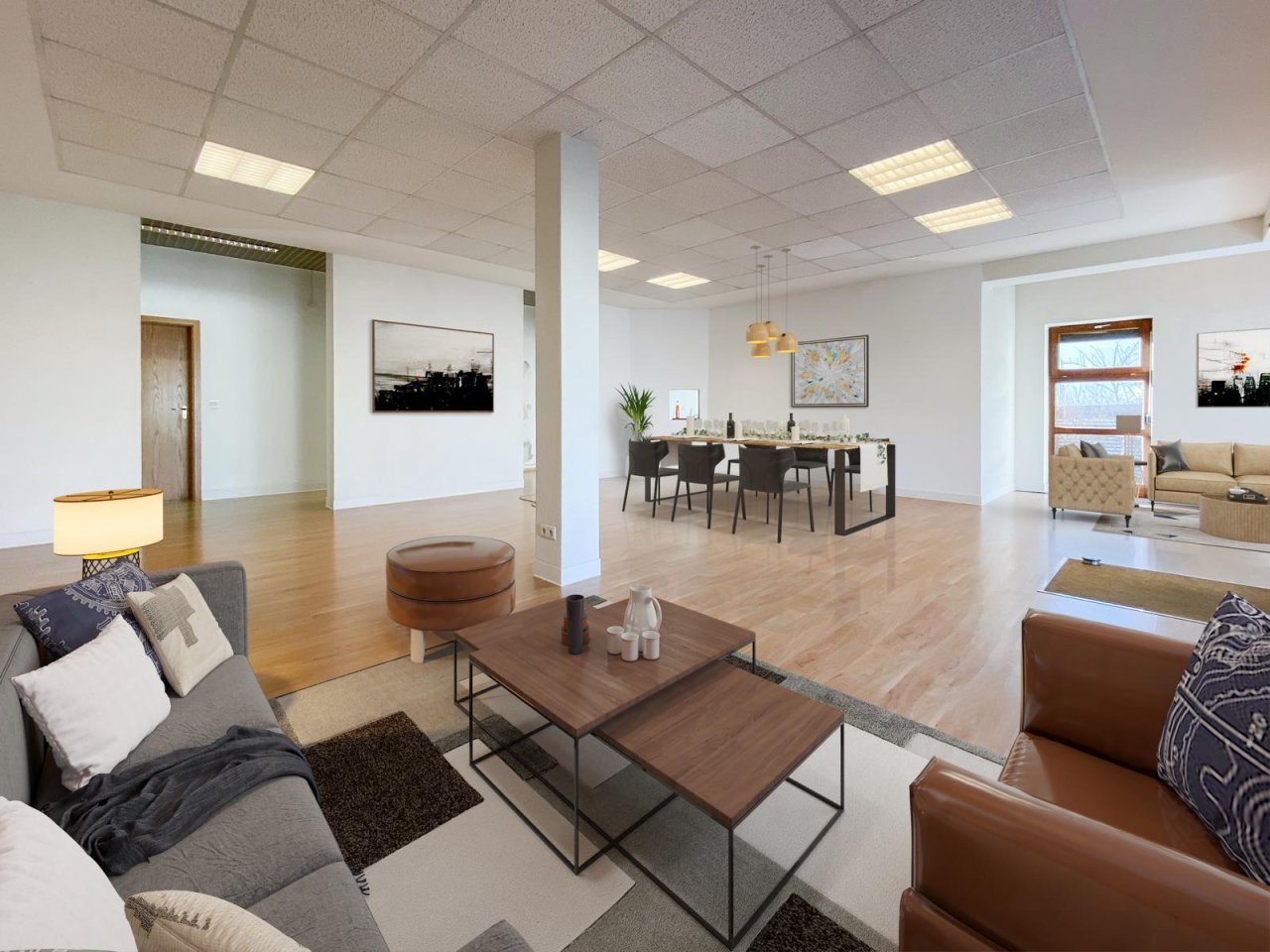 VERKAUFT - Barrierefreie Erdgeschosswohnung mit Hauscharakter in Lautertal!