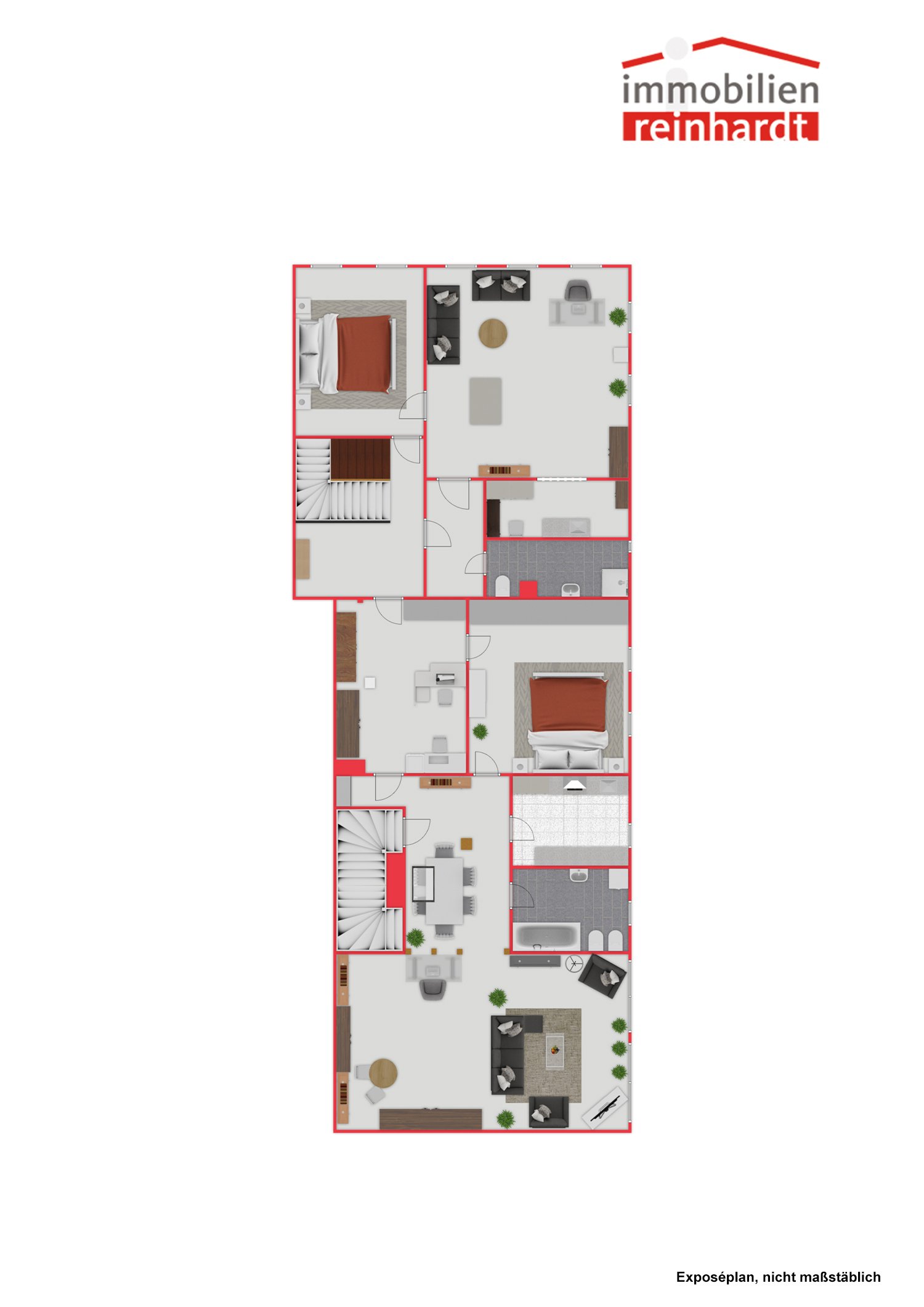 VERKAUFT - Wohn- und Geschäftshaus mit Doppelgarage in Coburg-Innenstadt, Nähe Fußgängerzone!