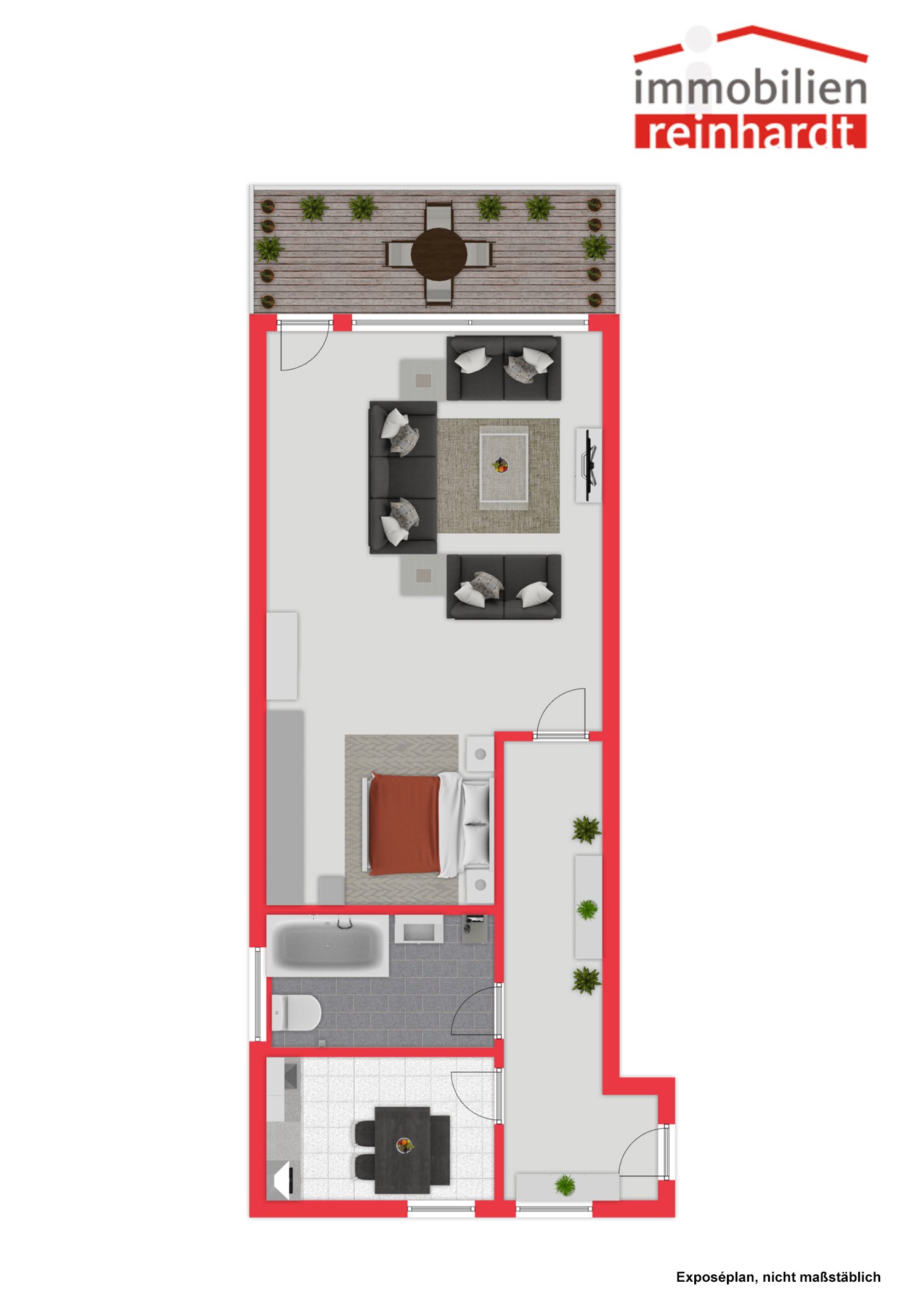 VERKAUFT-Modernisierungsbedürftiges Apartment in Coburg!