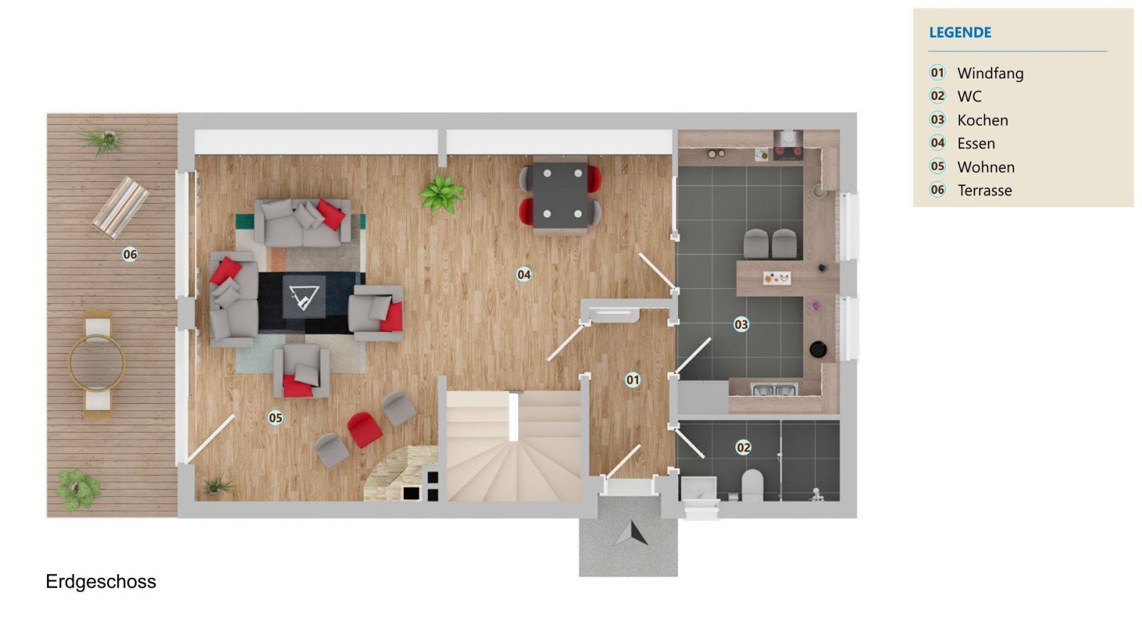 VERKAUFT - Familienglück in 4 Wänden - modernisierte Doppelhaushälfte in Weidach
