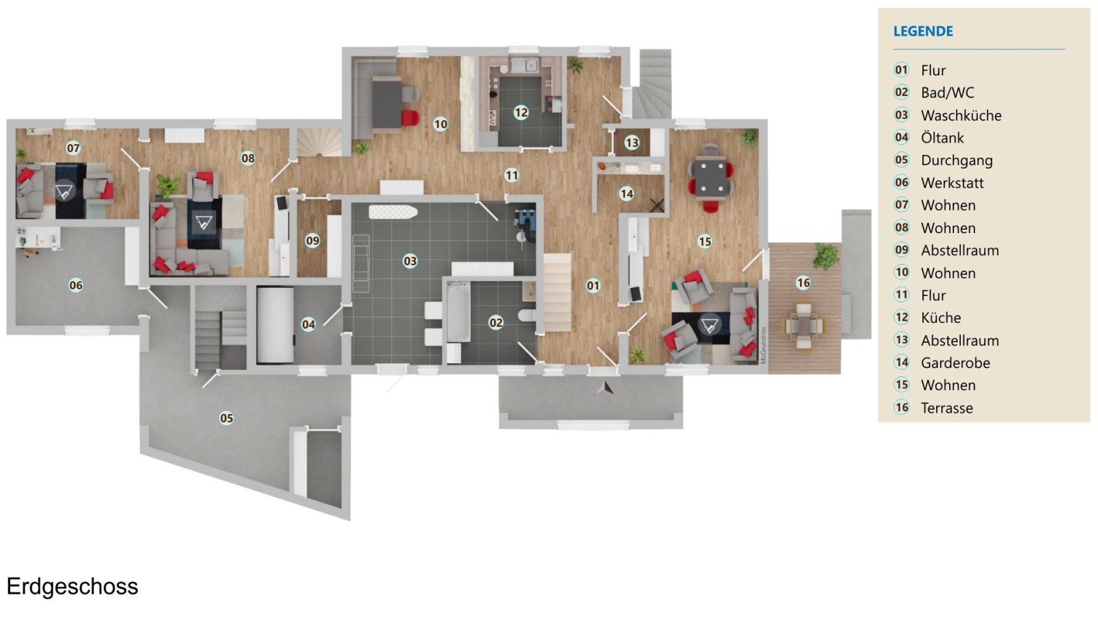 VERKAUFT - Wohnen mit Charme und Flair auf einem 2.250 m² großen Grundstück, inkl. Top-Bauplatz!