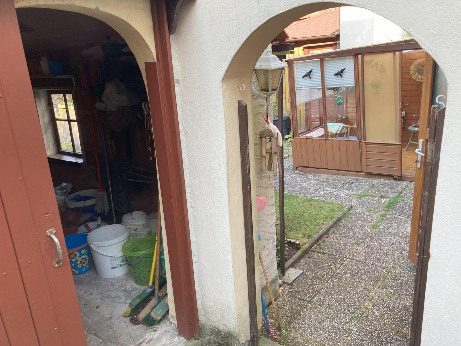 VERKAUFT - Klein, aber mein! Eigenheim für kleines Geld! Mit Garage, Nebengebäude und Garten!