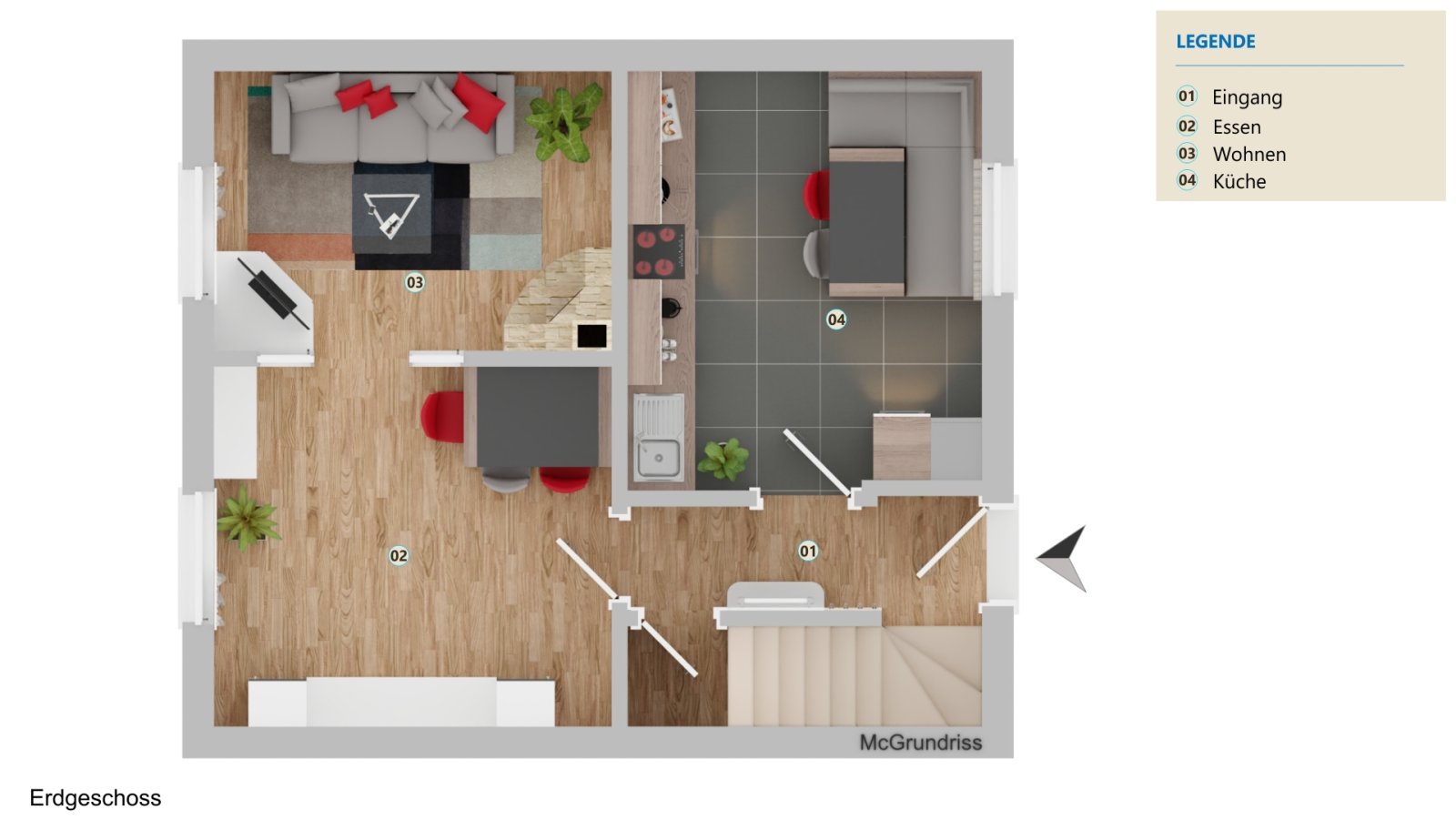 VERKAUFT - Klein, aber mein! Eigenheim für kleines Geld! Mit Garage, Nebengebäude und Garten!