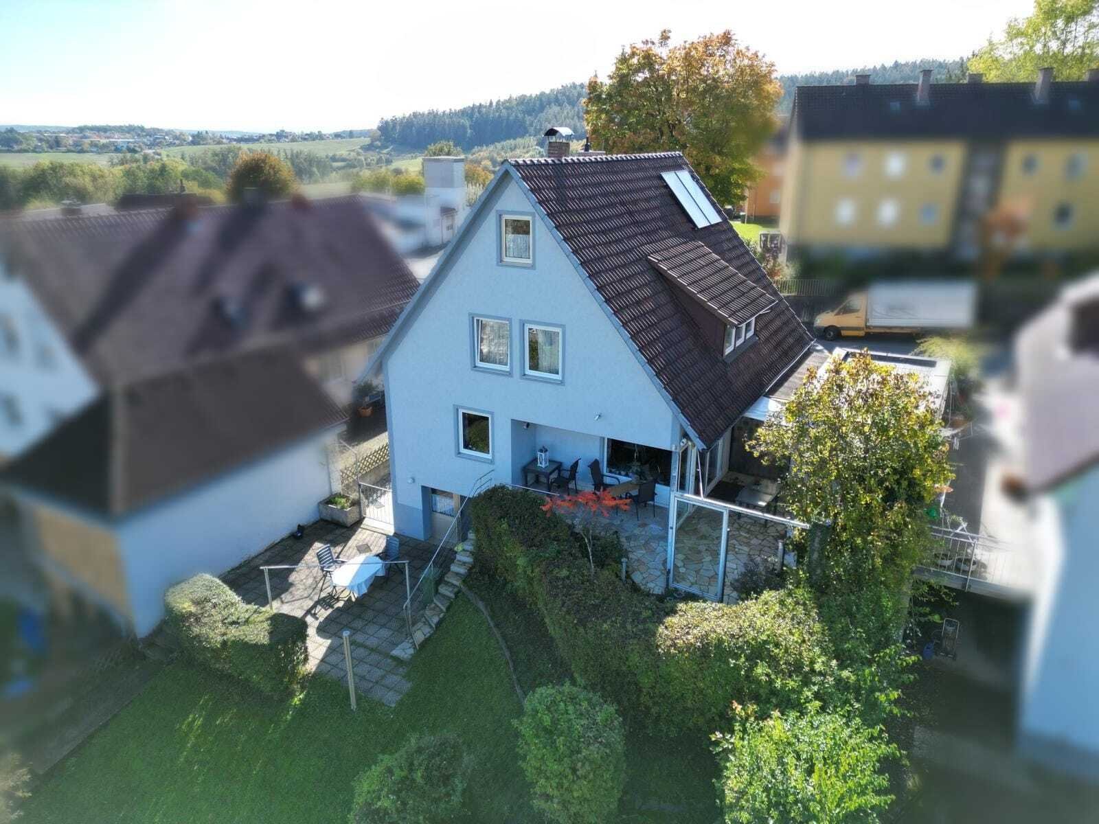 VERKAUFT - Genialer Fernblick ! Unternehmer Anwesen mit neuer Heizung