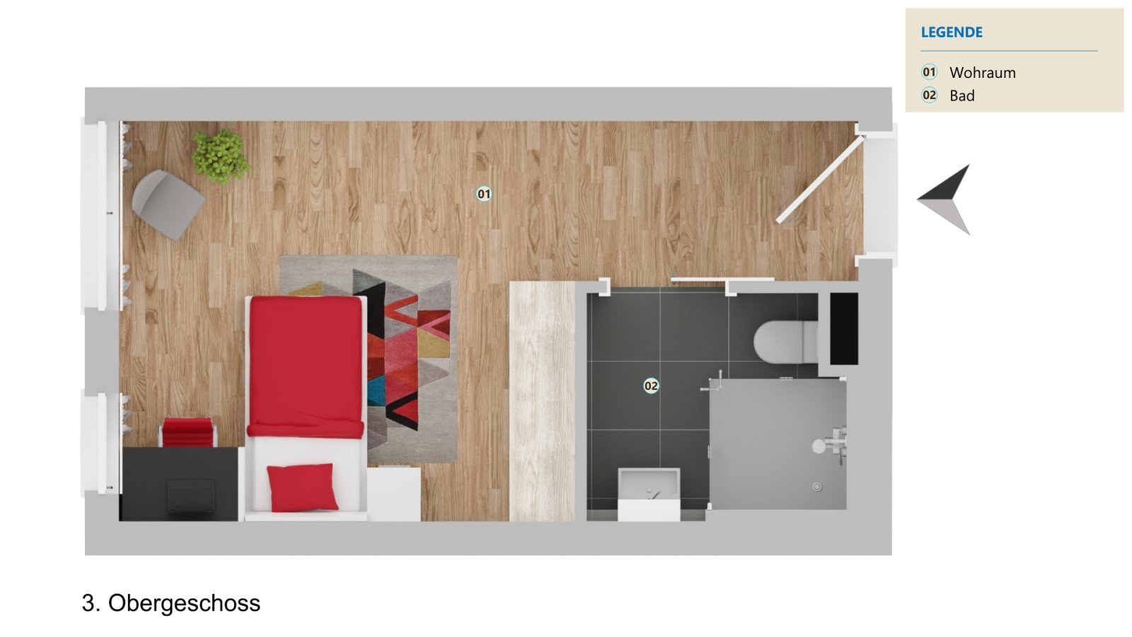 VERKAUFT-Attraktives Pflegeapartement in der Kurstadt!