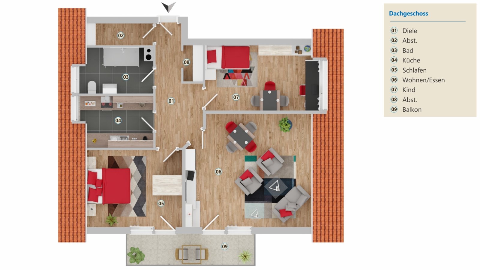 Modernisiert und sofort bezugsfähig - Eigentumswohnung mit Garage in Creidlitz