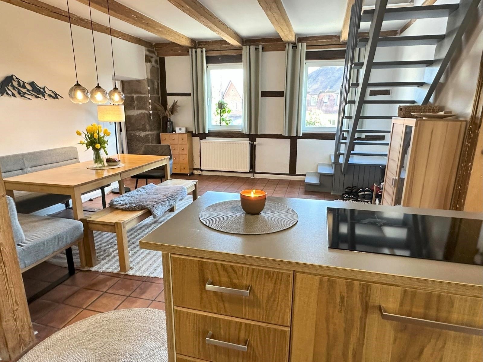 VERKAUFT-Wohnen mit Herz! Modernisiertes Haus mit Burgblick in Kronach, innenstadtnah am Wald!