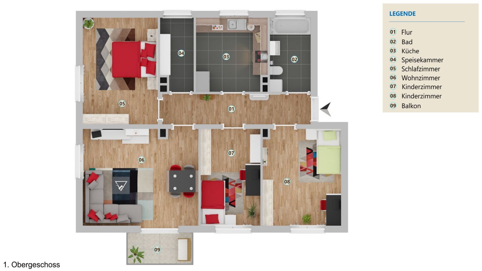 VERKAUFT -Handwerkertraum - Geräumige 4-Zimmer-Wohnung mit Garten und Garage!