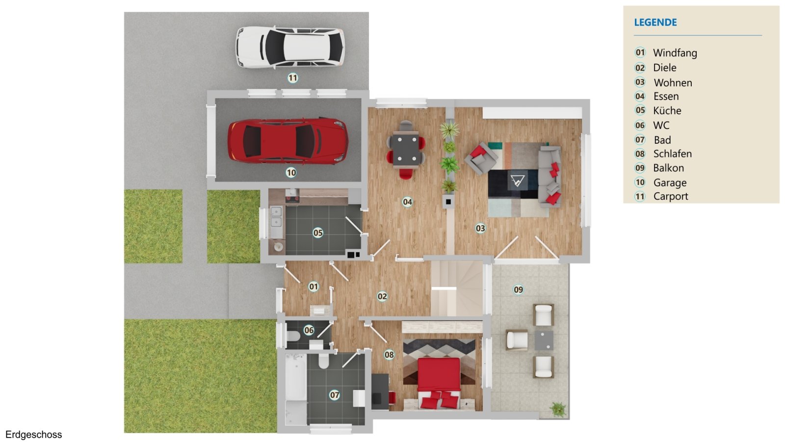 VERKAUFT - Elegant Wohnen in Top-Lage am begehrten Mahnberg mit 220 m² Wohnfläche und Fernsicht!