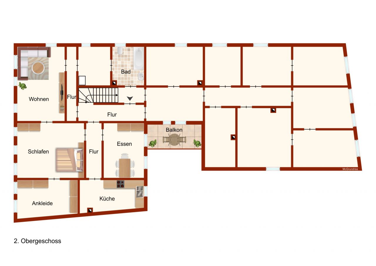 Grundriss 2. OG