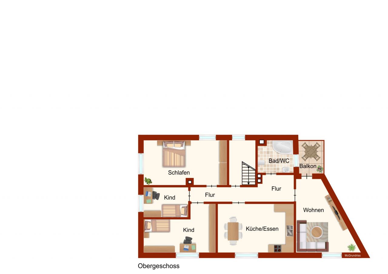 Grundriss 1. OG