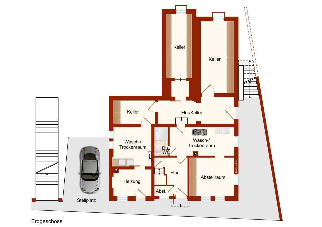 Grundriss Erdgeschoss