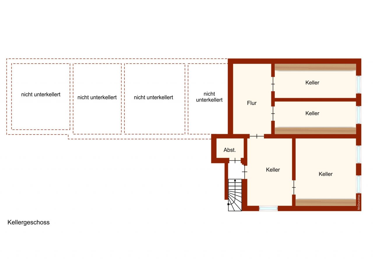 Grundriss Kellergeschoss
