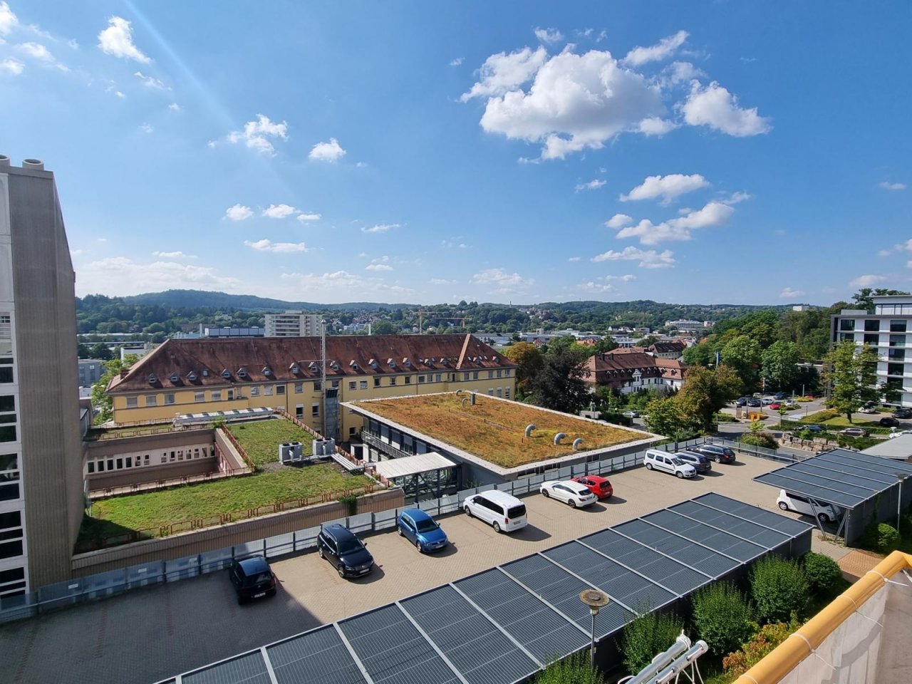 Tolle Weitsicht vom Balkon