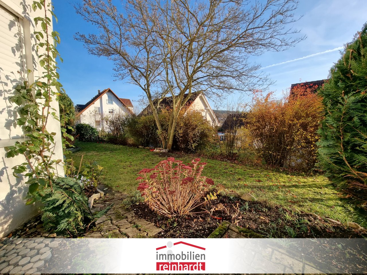 Terrasse mit Gartenblick 