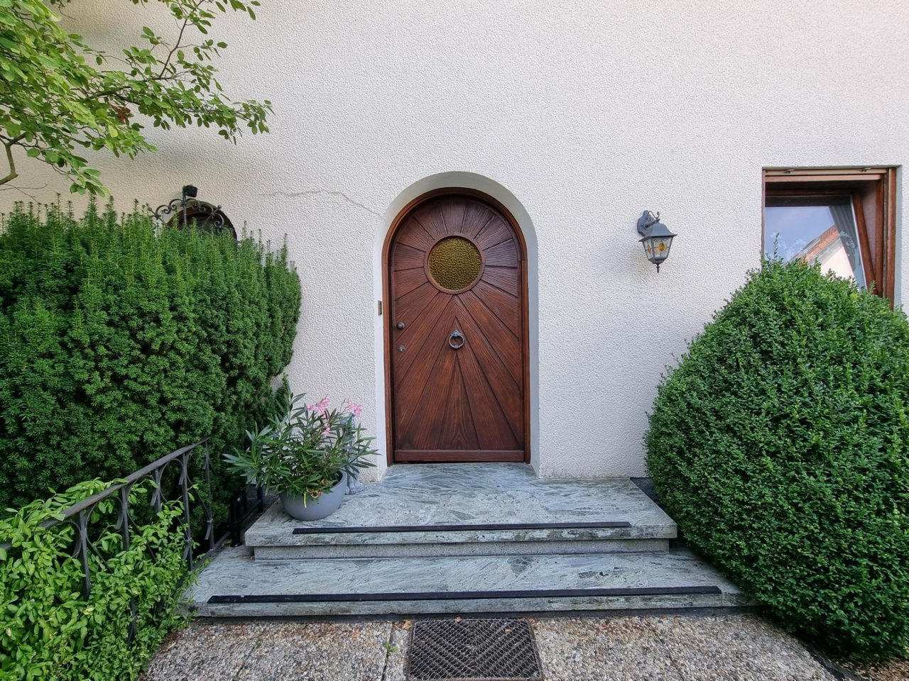 Stilvoller Hauseingang