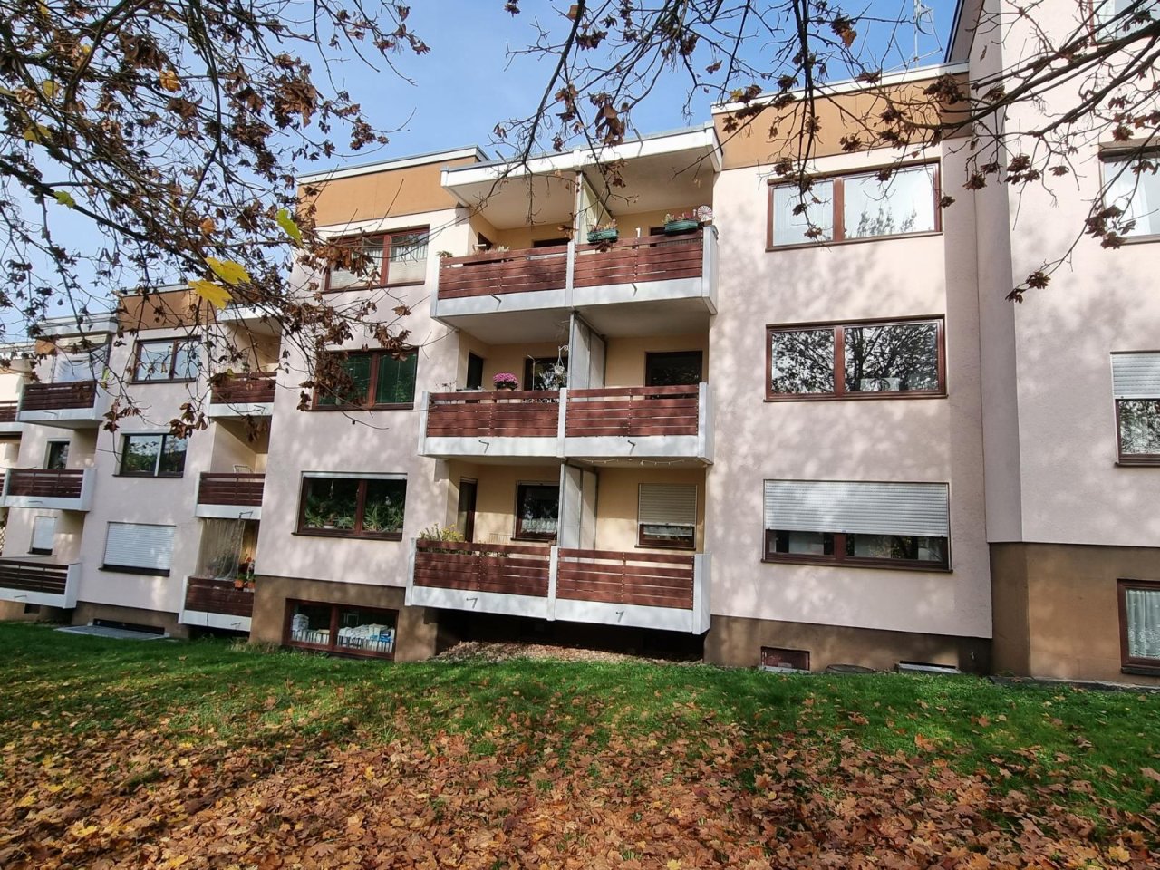 Gepflegte Anlage im Grünen