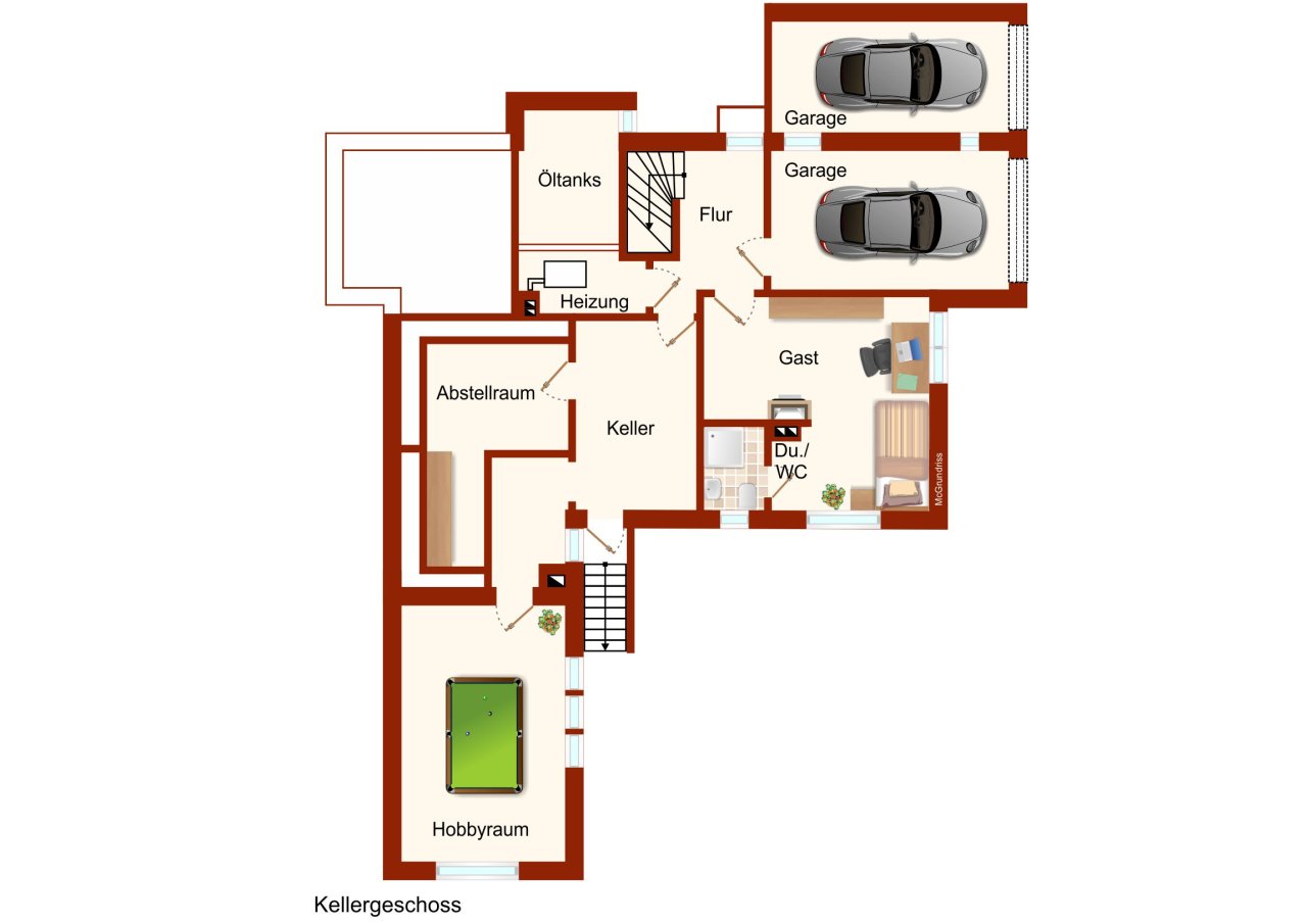 Grundriss Kellergeschoss