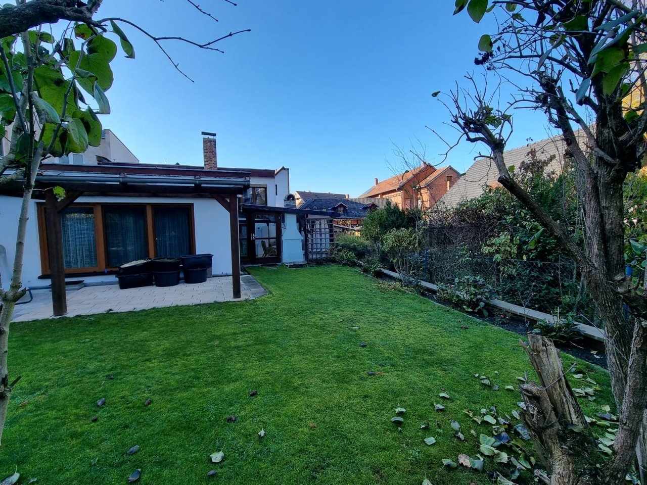 Eingewachsener Garten, blickdicht, Einfamilienhaus