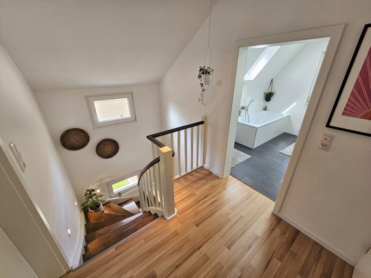 Charmantes Treppenhaus