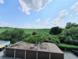 Ausblick vom Wohnzimmer-Fenster