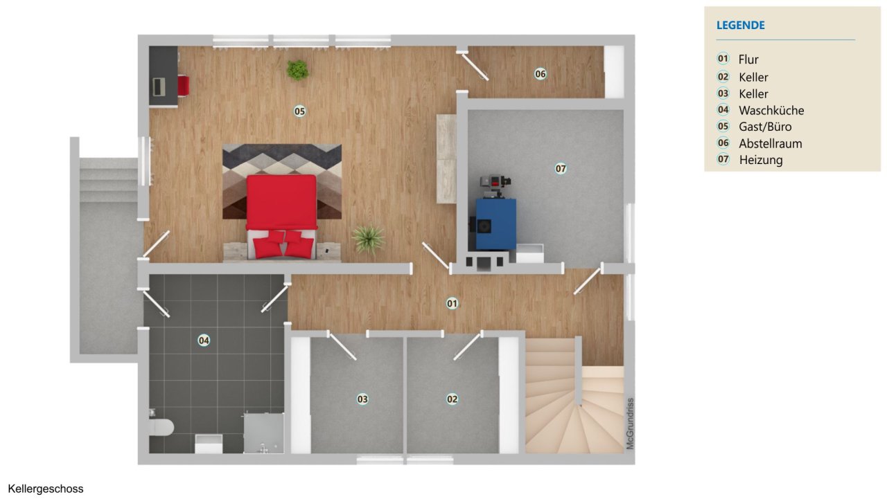 Grundriss Kellergeschoss