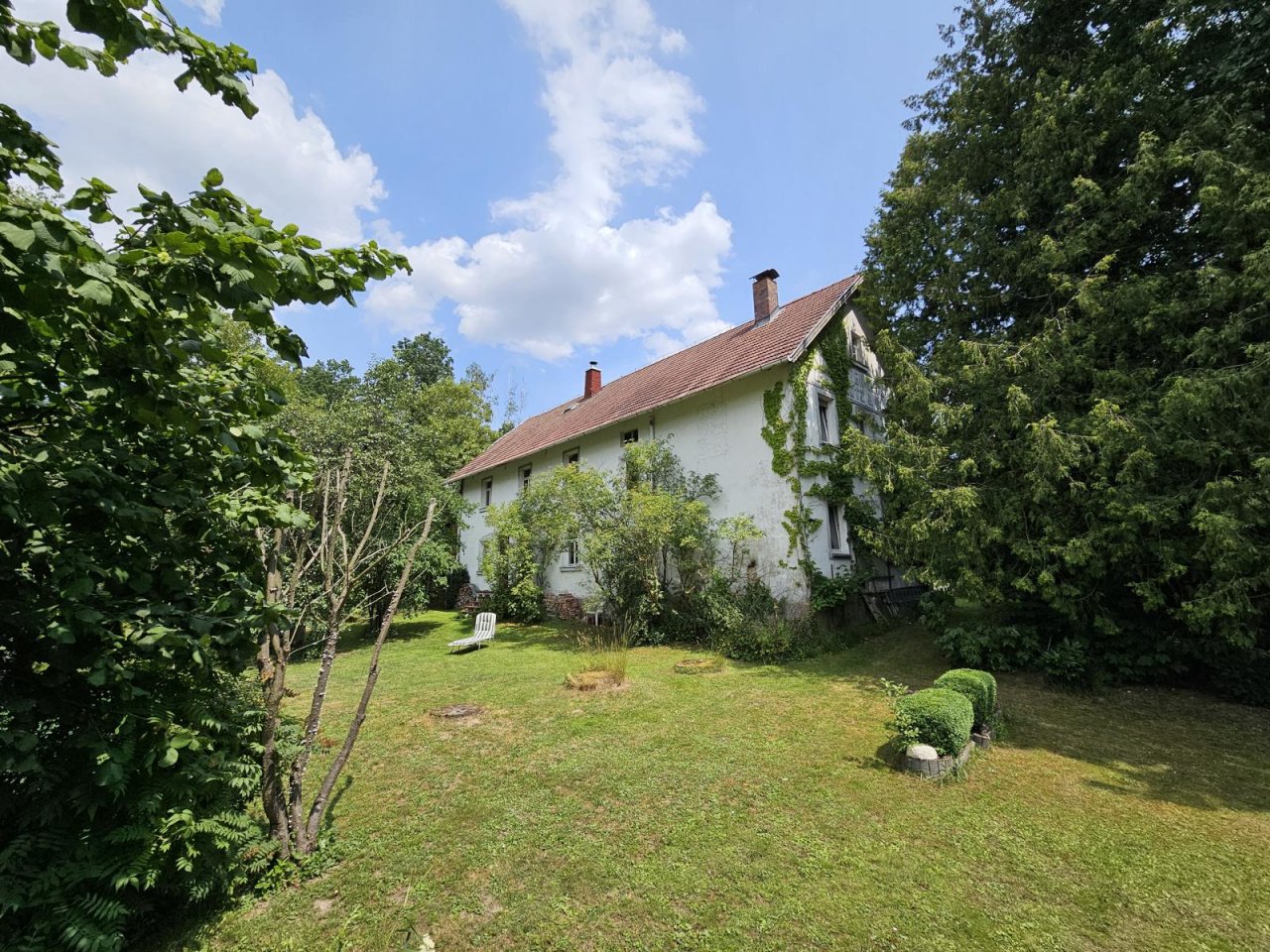 Haus und Park, eine Einheit!